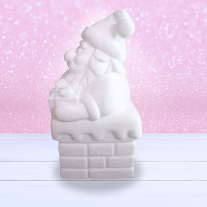 Santa in Chimney - Made-to-Order