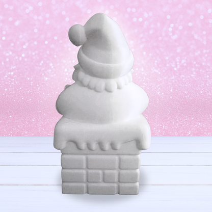 Santa in Chimney - Made-to-Order