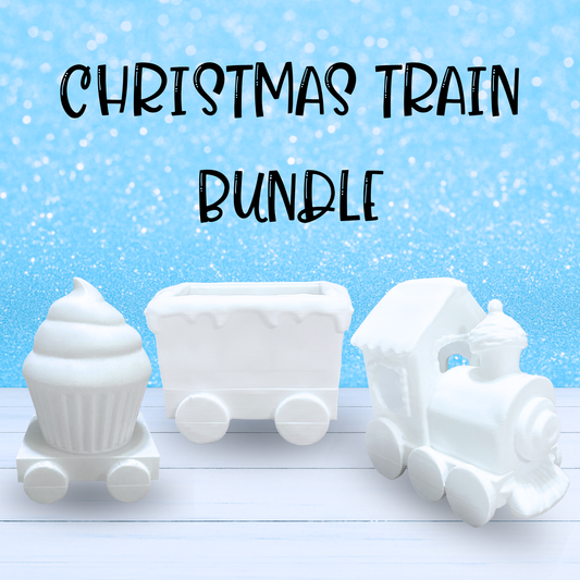 3D Mesh File - Bundle MEMBERS ONLY - Christmas Train