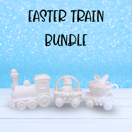3D Mesh File - Bundle MEMBERS ONLY - Easter Train