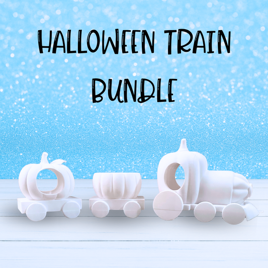 3D Mesh File - Bundle MEMBERS ONLY - Halloween Train