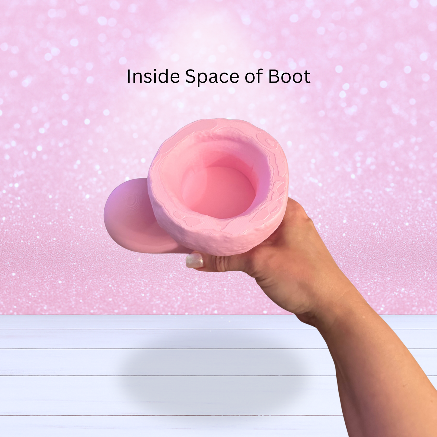 Fillable Paintable Santa Boot - Made-To-Order