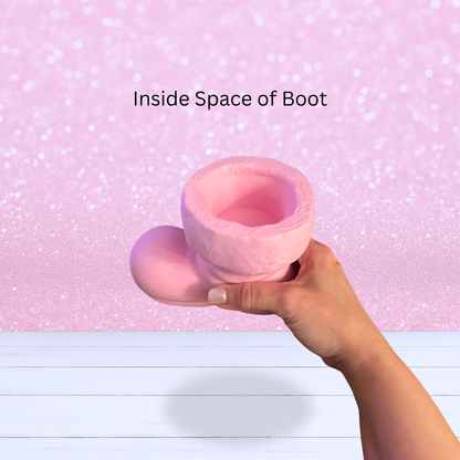 Fillable Paintable Santa Boot - Made-To-Order