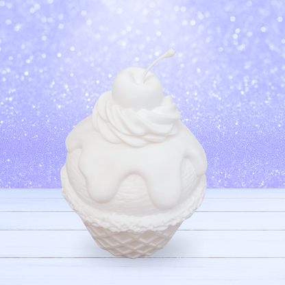 3D Mesh File - MEMBERS ONLY - Ice Cream Sundae Cupcake
