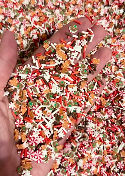 Warm Gingerbread Sprinkles, Fake Sprinkles, Christmas Sprinkles
