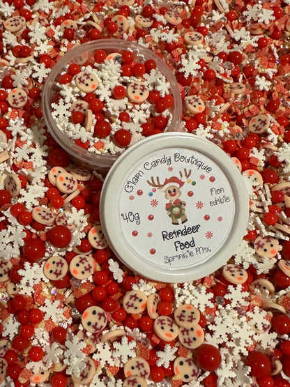 Reindeer Food, Fake Sprinkles, Christmas Sprinkles,