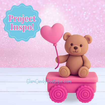 Build Your Own Valentine's Train - Paintable