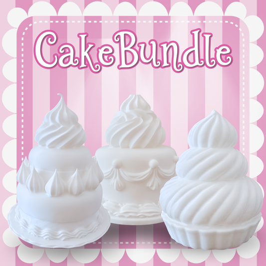 3D Mesh File - Bundle - MEMBERS ONLY - Fancy Cakes