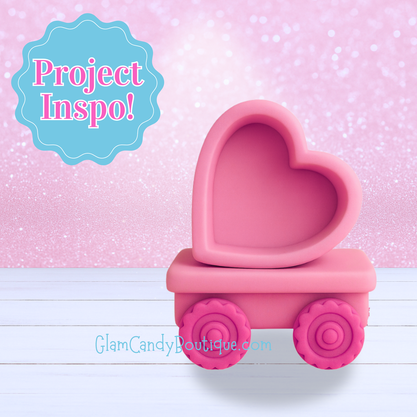 Build Your Own Valentine's Train - Paintable