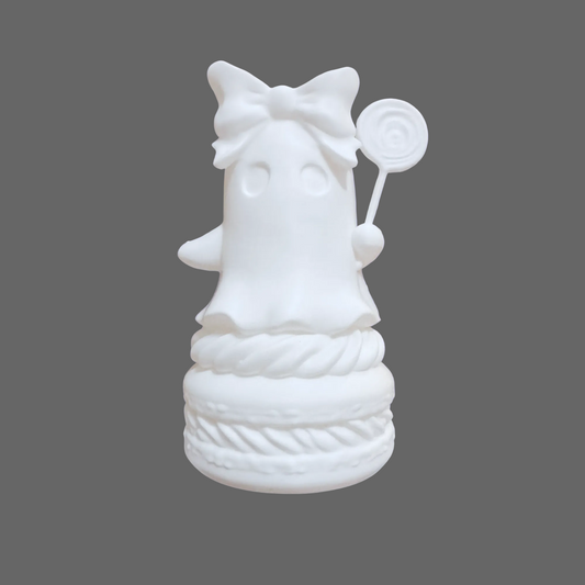 3D Mesh File - Ghost Macaron