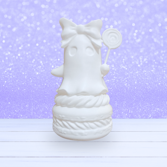 3D Mesh File - Ghost Macaron