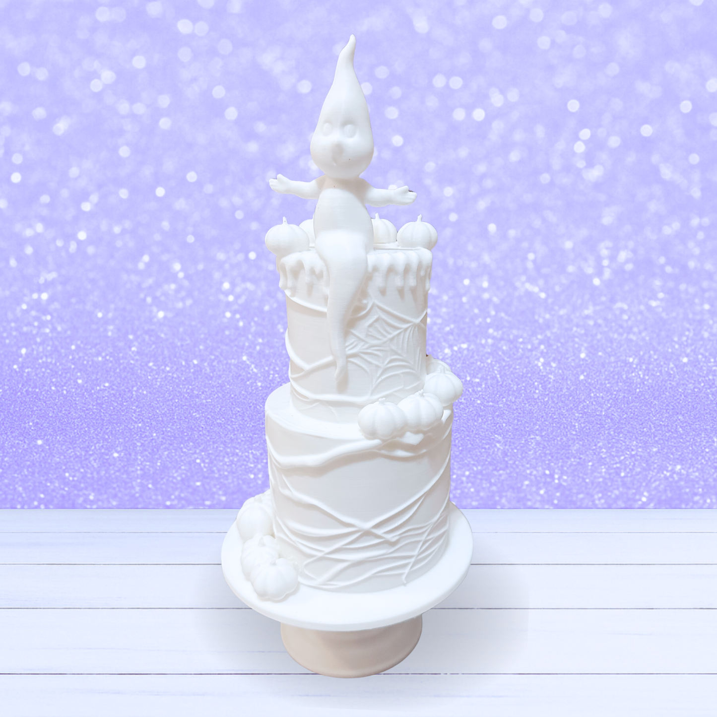 3D Mesh File - MEMBERS ONLY - 2 Tier Ghost Cake