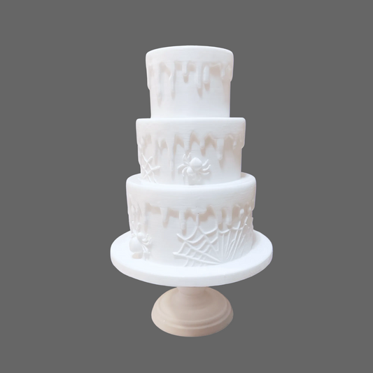 3D Mesh File - 3 Tier Halloween Cake