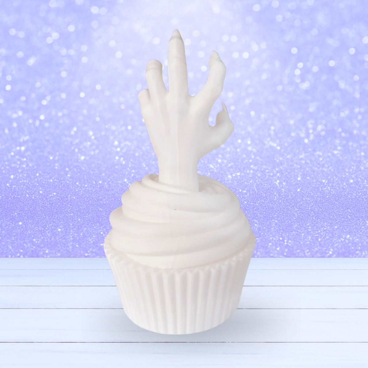 3D Mesh File - Halloween Cupcake Witch Hand