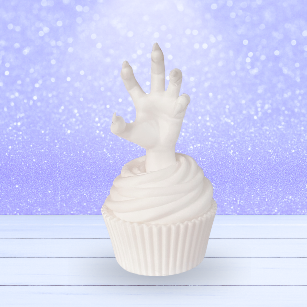 3D Mesh File - Halloween Cupcake Witch Hand