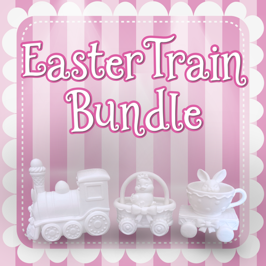 3D Mesh File - Bundle MEMBERS ONLY - Easter Train