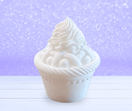 3D Mesh File - MEMBERS ONLY - Strawberry Pie Cupcake