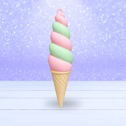 3D Mesh File - Swirl Cone