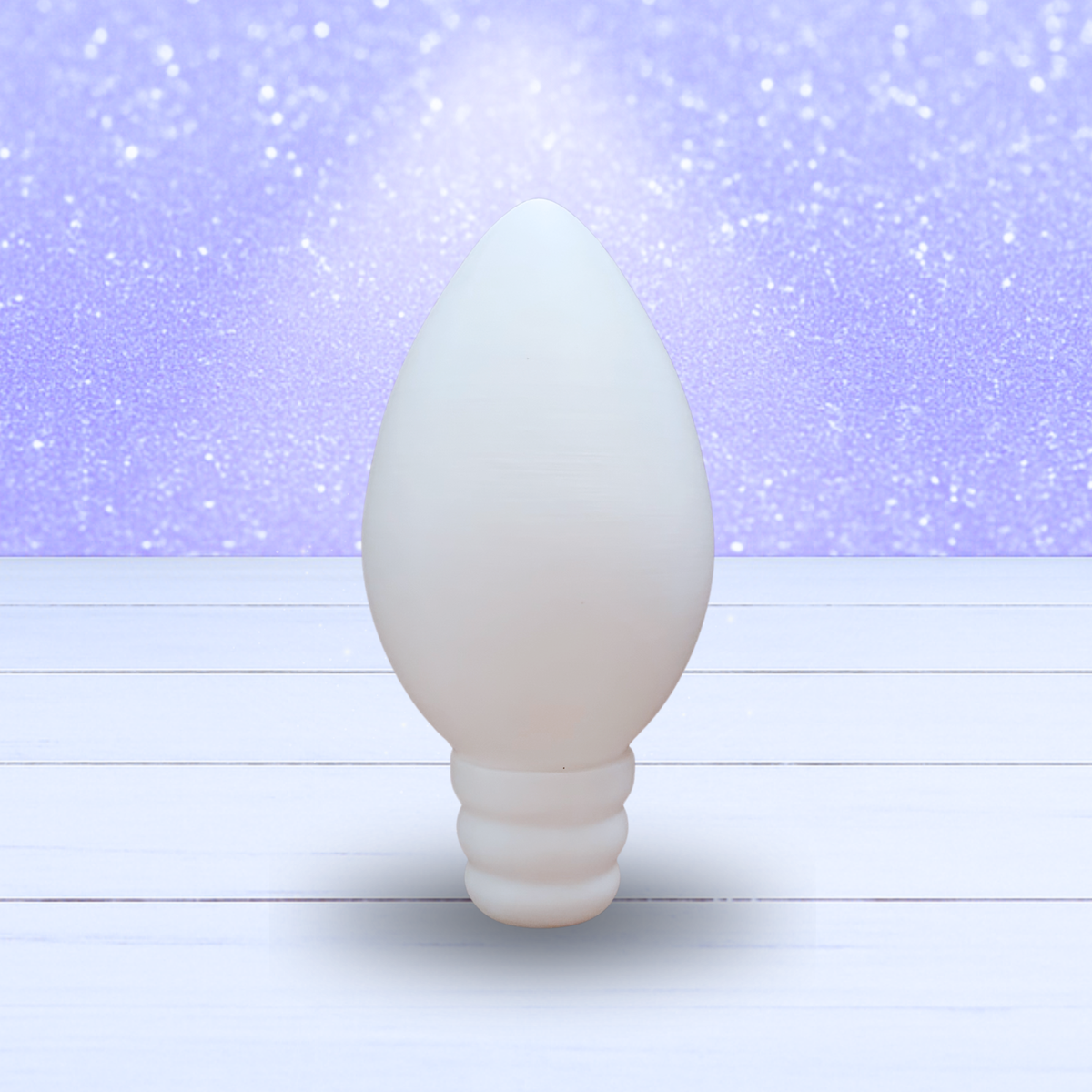 3D Mesh File - Christmas Light Bulb