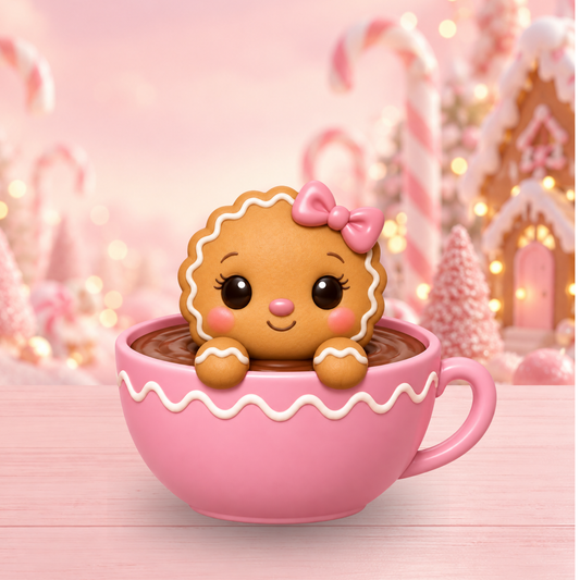 3D Mesh File - Gingerbread Cocoa