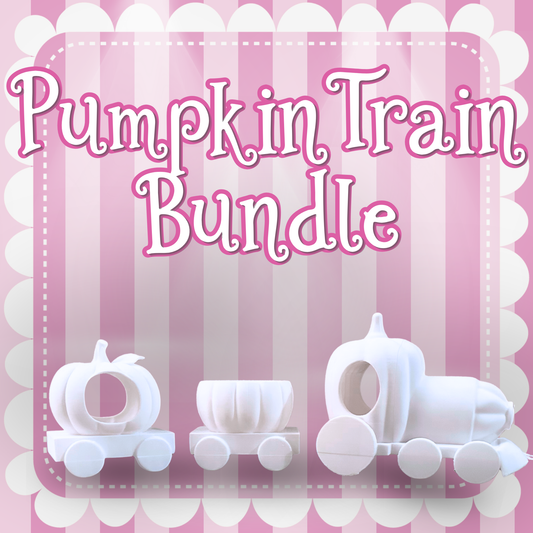 3D Mesh File - Bundle MEMBERS ONLY - Pumpkin Train