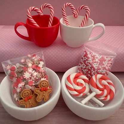Cutie Cup Collection - Red Gingerbread Boy Bundle
