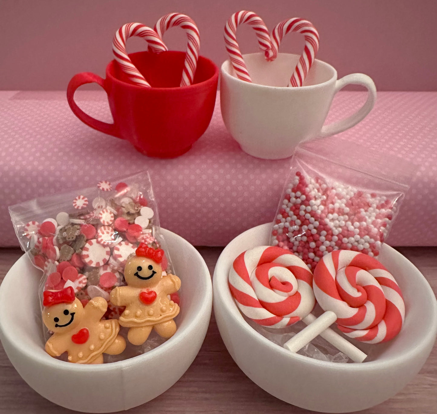 Cutie Cup Collection - Red Gingerbread Girl Bundle