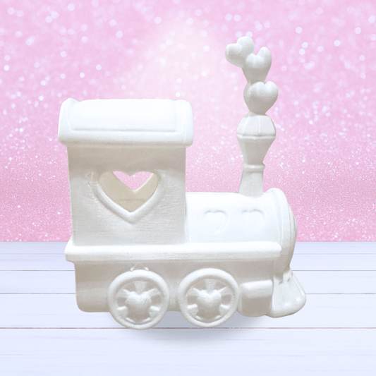Build Your Own Valentine's Train - Paintable