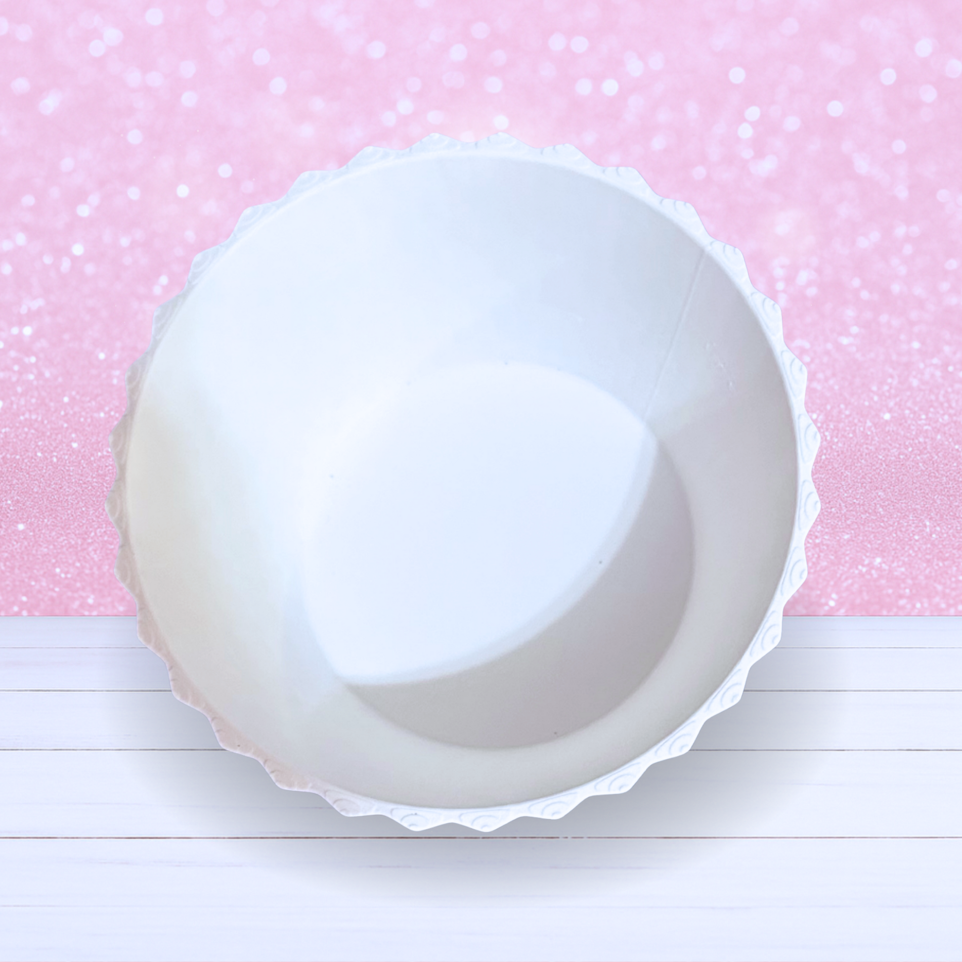 Giant Fake 3D Printed Cupcake Wrapper - Ready To Ship - Only 1 Available