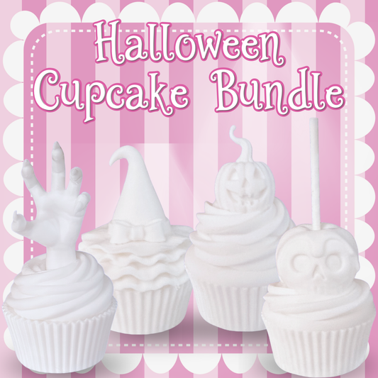 3D Mesh File - Bundle - MEMBERS ONLY - Halloween Cupcakes