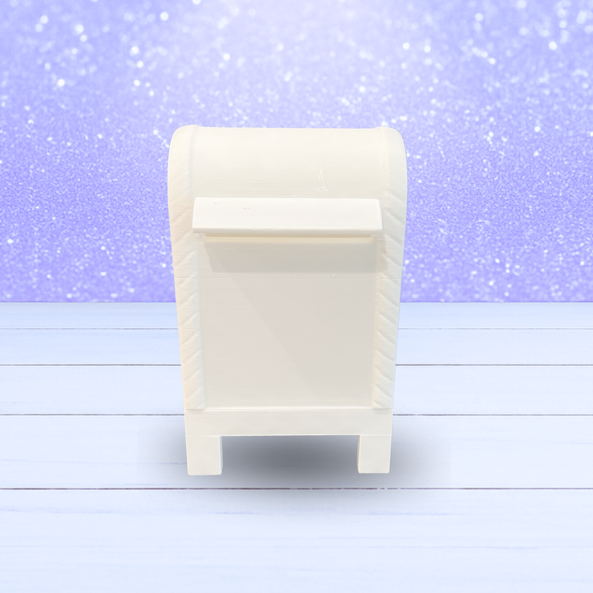 3D Mesh File - Wide Mailbox (Blank)