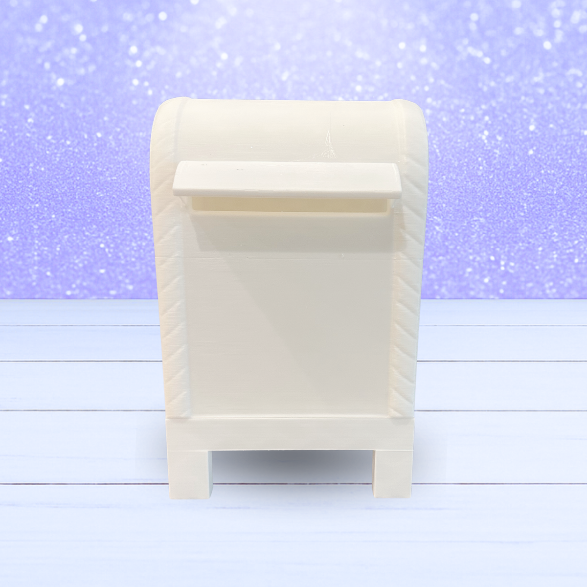 3D Mesh File - Wide Mailbox (Blank)
