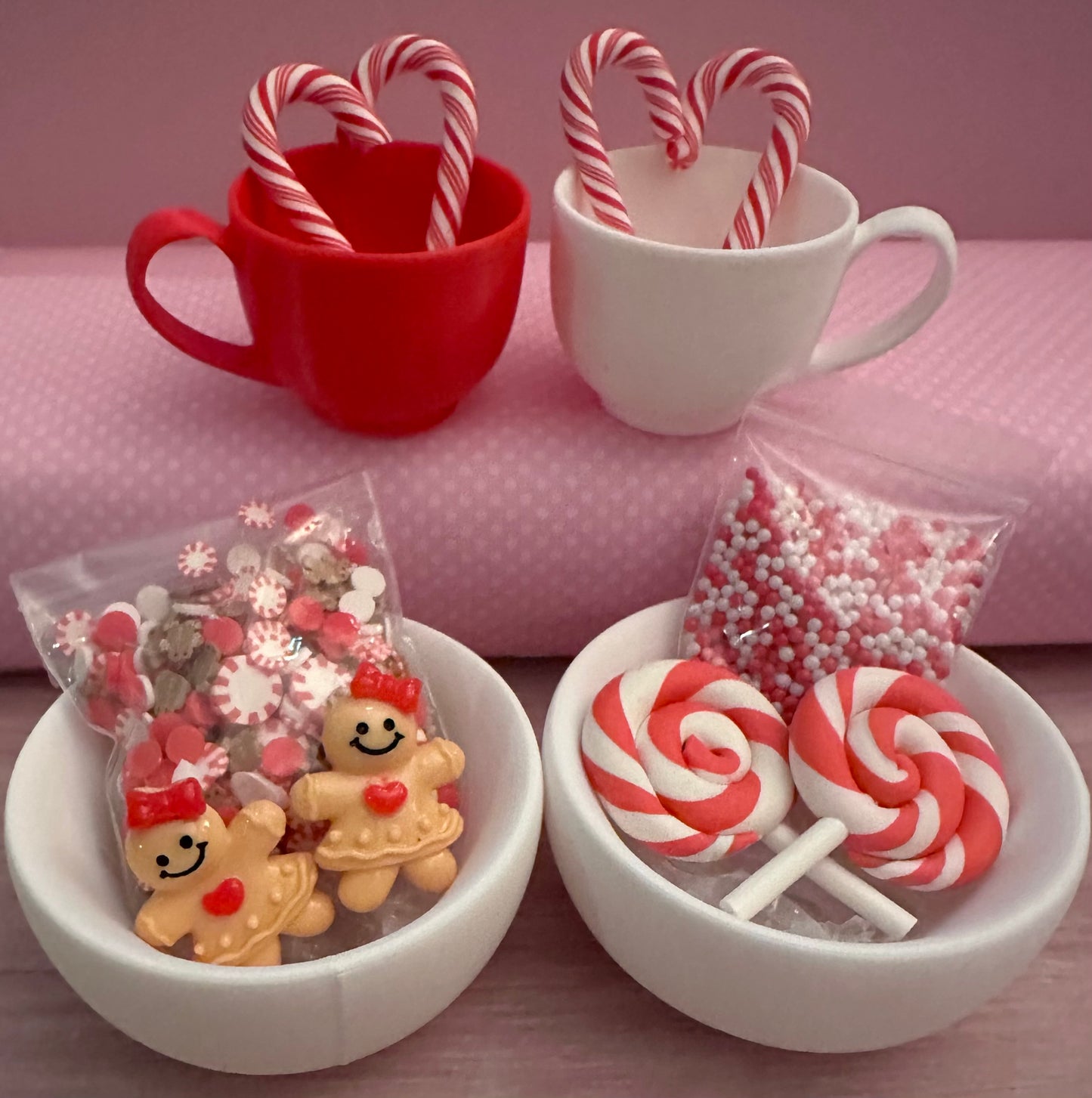 Cutie Cup Collection - Red Gingerbread Girl Bundle