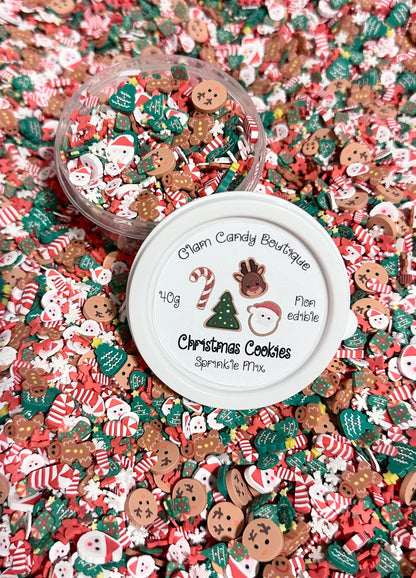 Christmas Cookies Sprinkles, Fake Sprinkles, Christmas Sprinkles