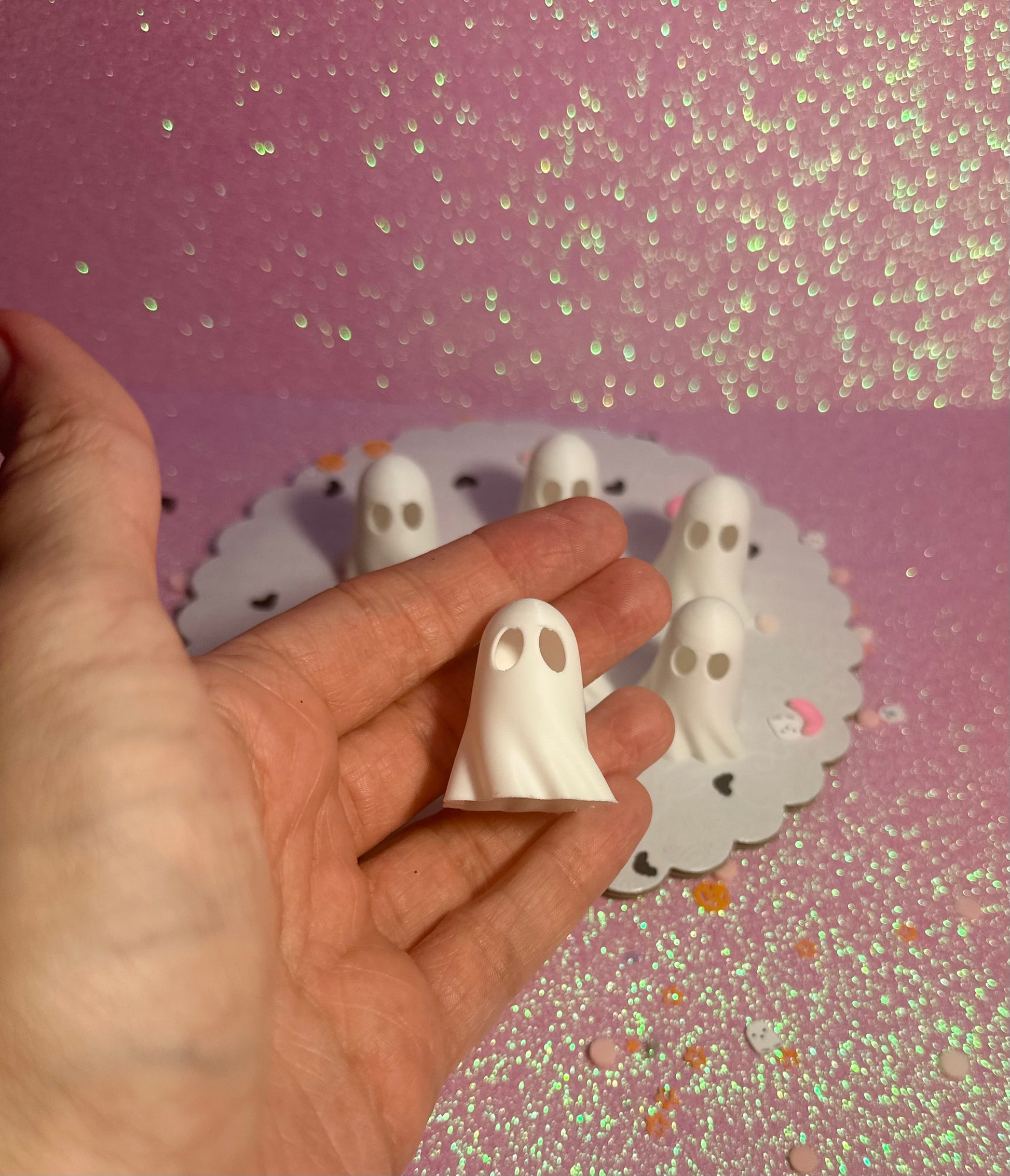 Mini Ghost Figurines