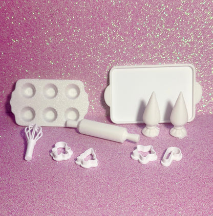 Gingie Mini Baking Set - 10 Pieces Per Set