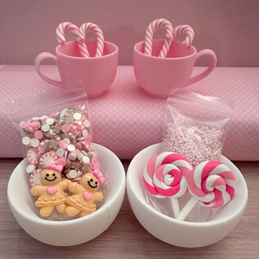 Cutie Cup Collection - Pink Gingerbread Bundle