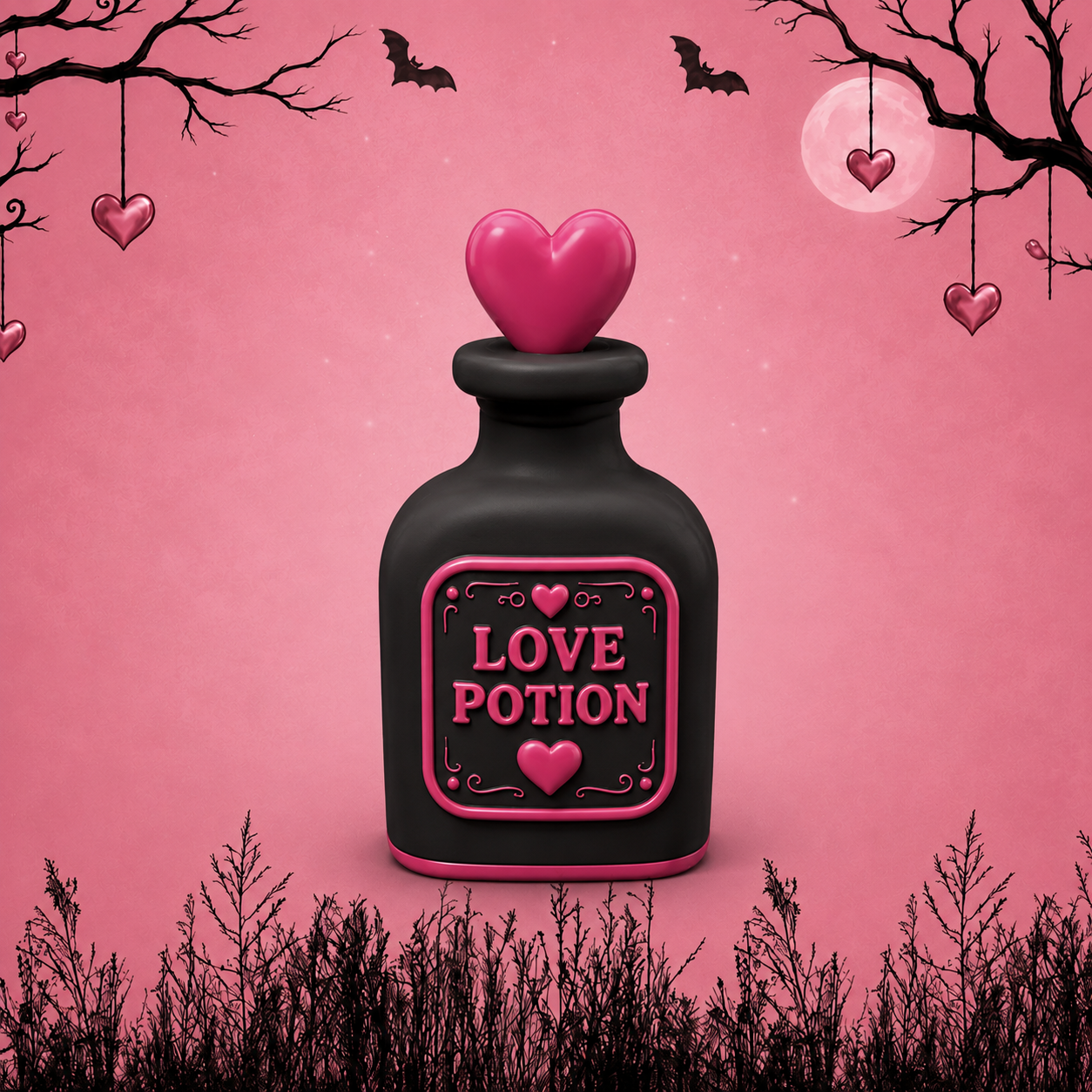 3D Mesh File - PRO MEMBERS ONLY - VAL-O-WEEN LOVE POTION