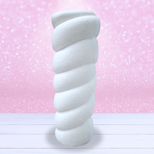 3D Printed - Tall Round Fake Marshmallow Candy - Available Soon!