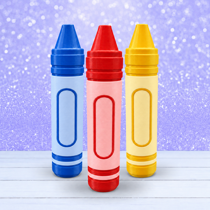 3D Mesh File - School Supply - Crayon