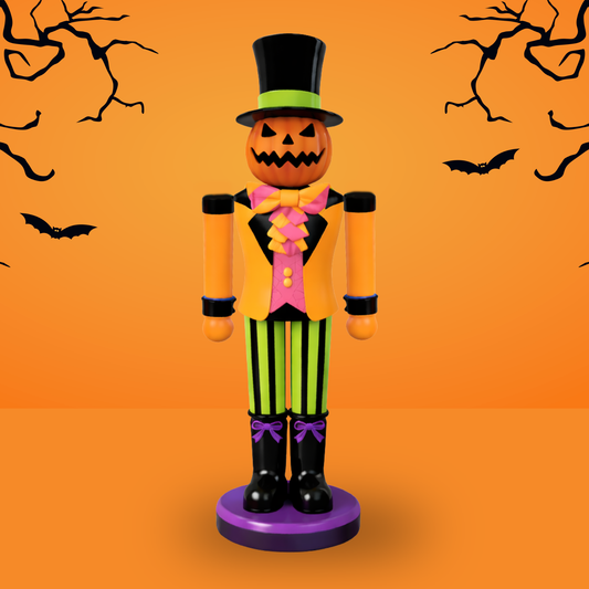 Giant Nutcracker File - Halloween Pumpkin - MEMBERS ONLY