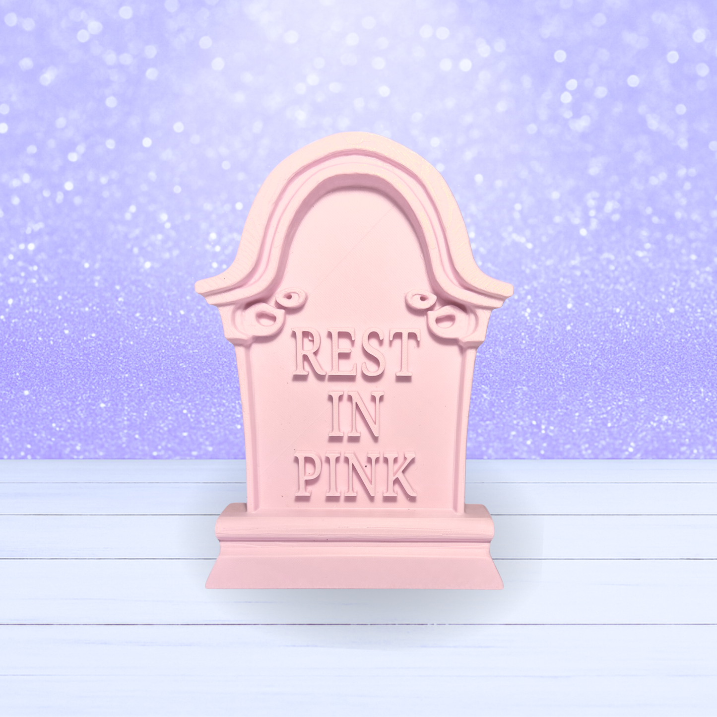 3D Mesh File - MEMBERS ONLY - Rest In Pink Tombstone