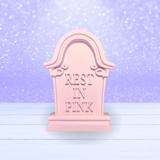 3D Mesh File - MEMBERS ONLY - Rest In Pink Tombstone