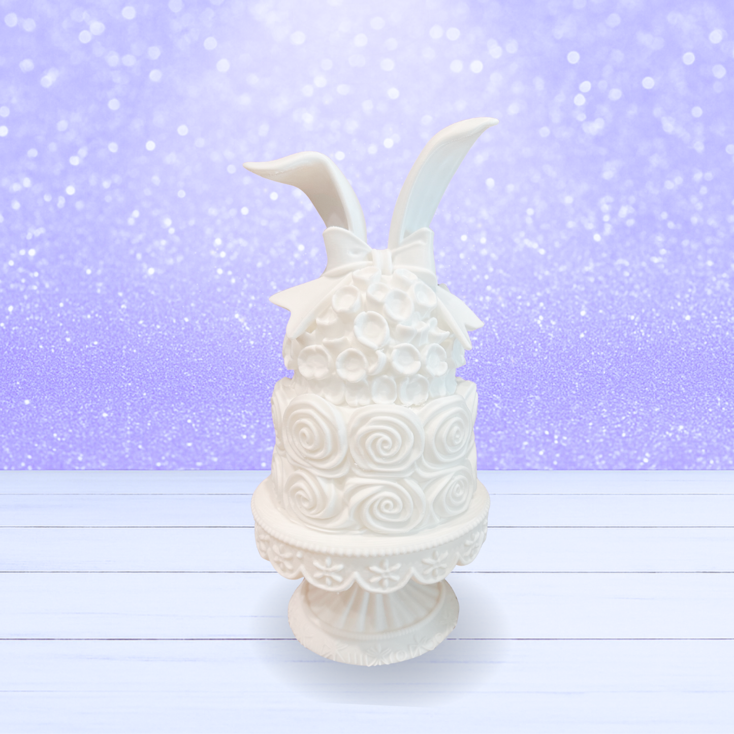 3D Mesh File - MEMBERS ONLY - Fancy Easter Cake with Ears
