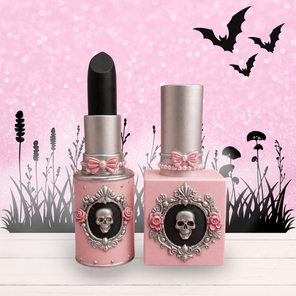 Gothic Skull Nail Polish - Made To Order - Choice of Size