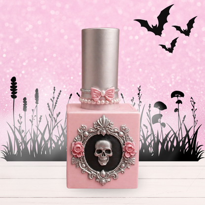 Gothic Skull Nail Polish - Made To Order - Choice of Size