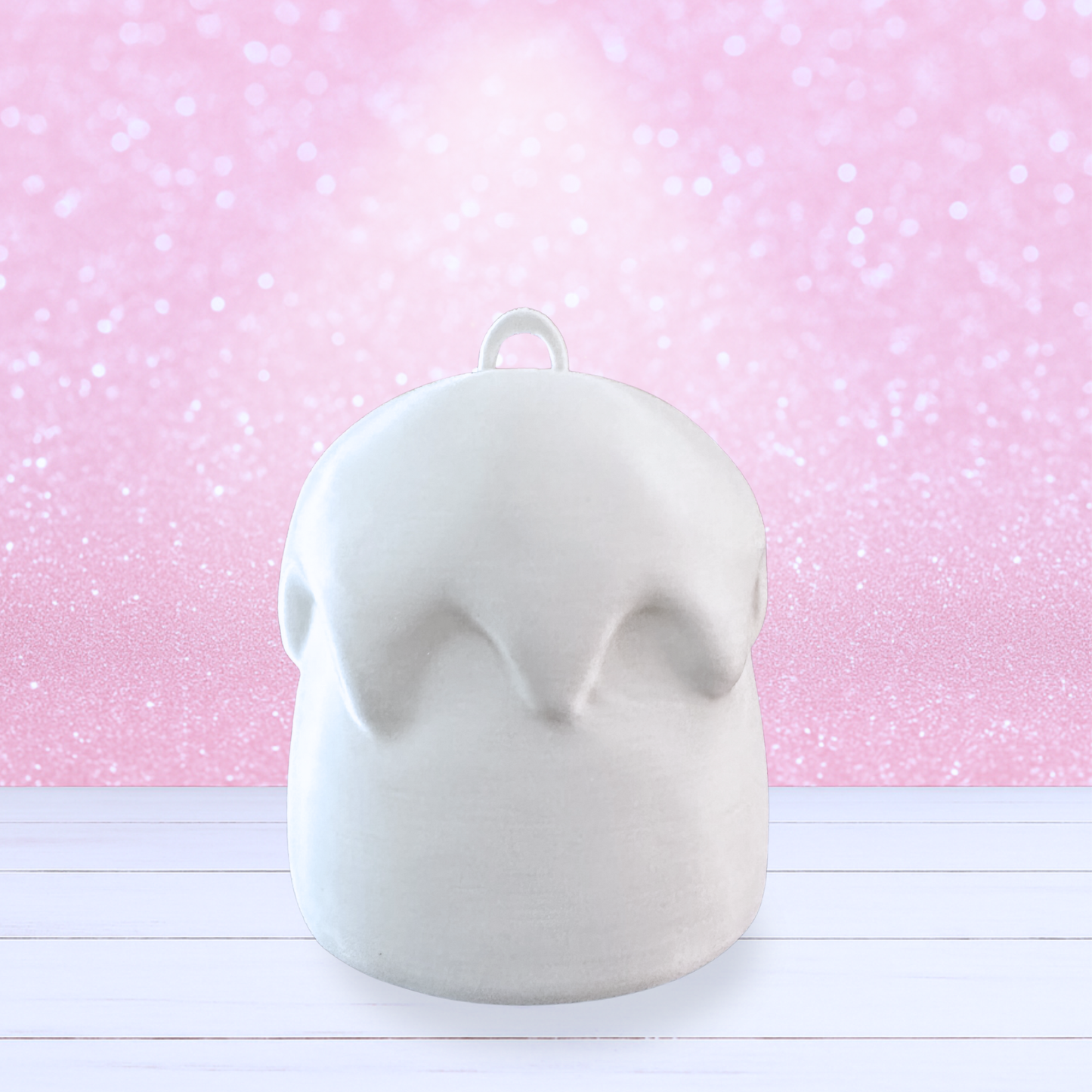 Frosted Gumdrop - Paintable - Available Soon!