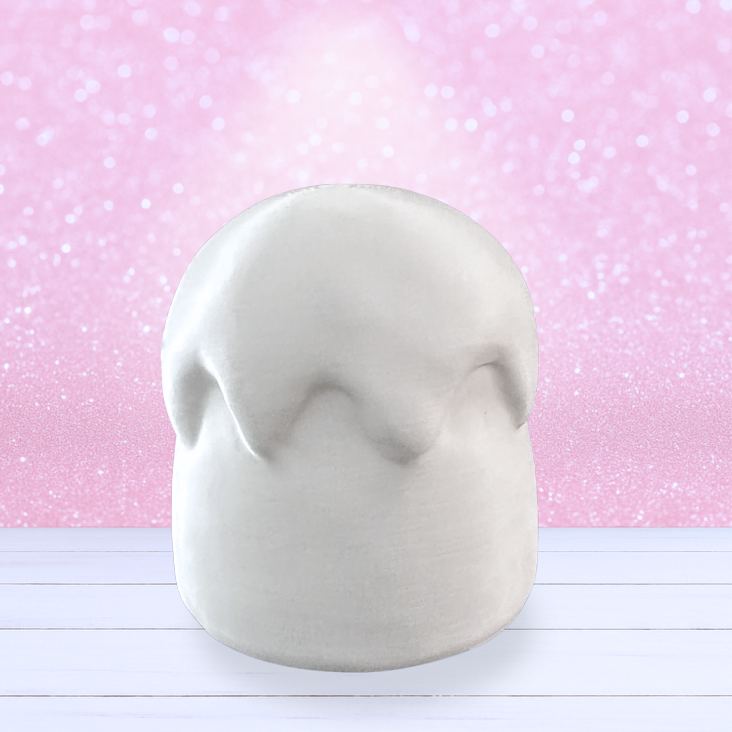 Frosted Gumdrop - Paintable - Available Soon!