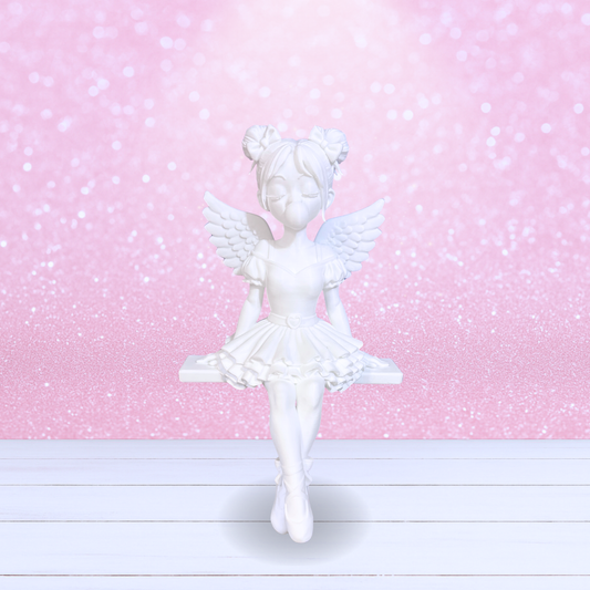 Girl Cupid Sitting - Made-to-Order