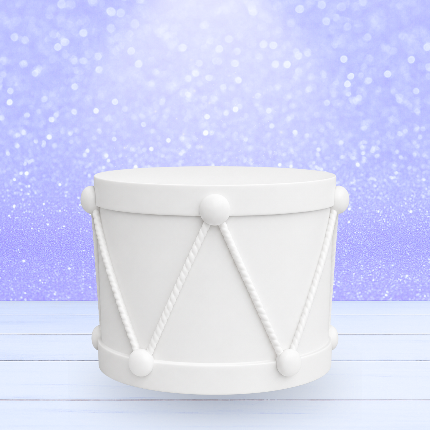 3D Mesh File - MEMBERS ONLY - Christmas Drum
